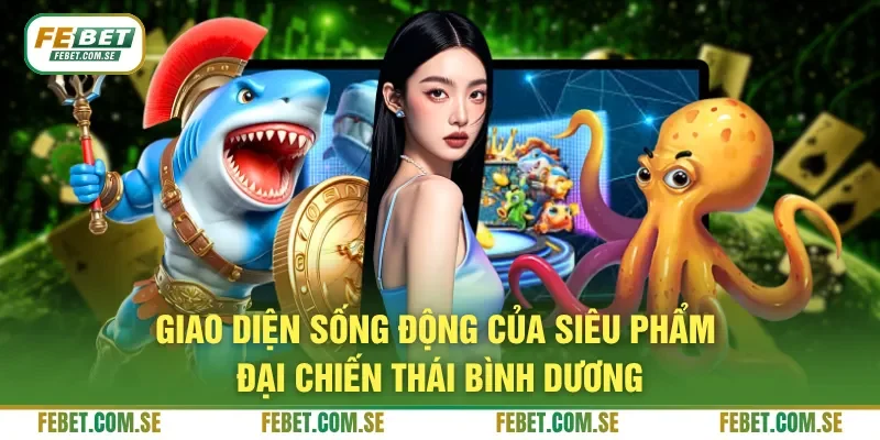 Giao diện sống động của siêu phẩm Đại Chiến Thái Bình Dương